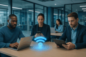 Lire la suite à propos de l’article BYOD et Wi-Fi Hot Spot : les piliers d’une mobilité sécurisée en entreprise
