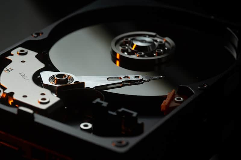 Serveurs rack dans datacenter professionnel