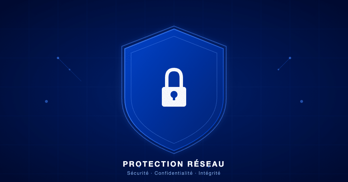 Bouclier cybersécurité - Protection réseau serveur bastion