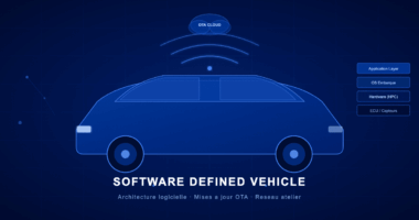 Software Defined Vehicle (SDV) : architecture, mises à jour OTA et infrastructure réseau pour les ateliers